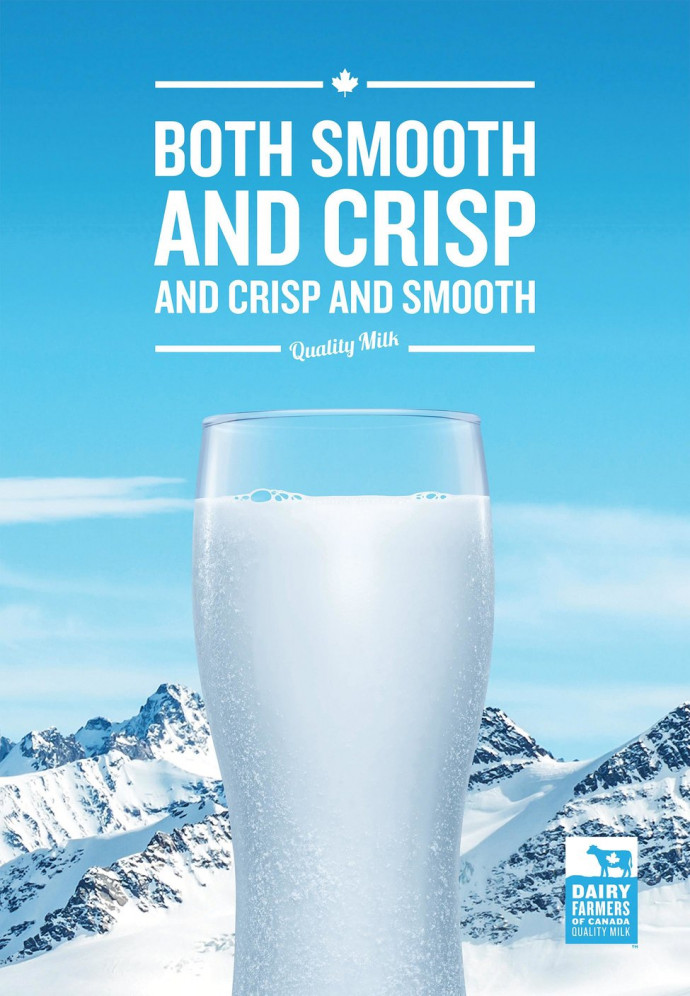 Dairy Farmers of Canada: Smooth and crisp