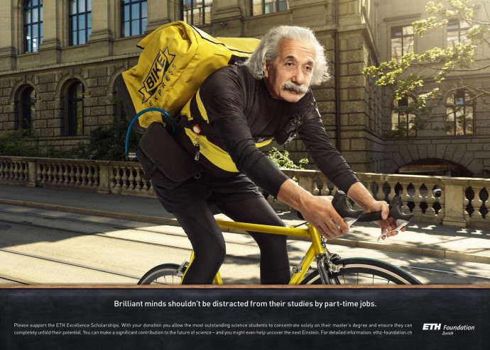 ETH Zurich Foundation: Bicycle Courier