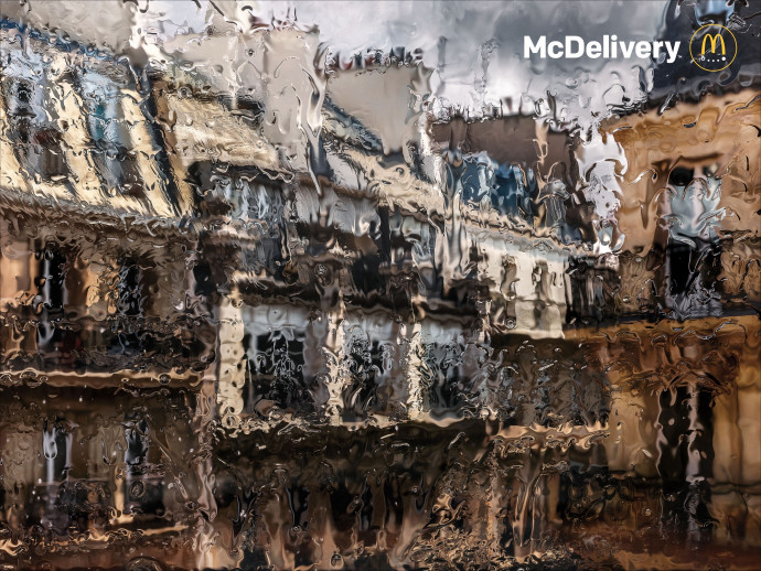 McDonald's McDelivery: Rain, 3