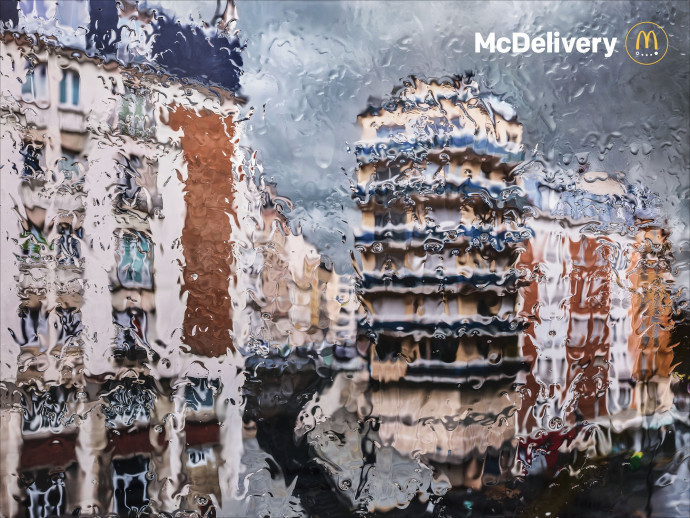McDonald's McDelivery: Rain, 4