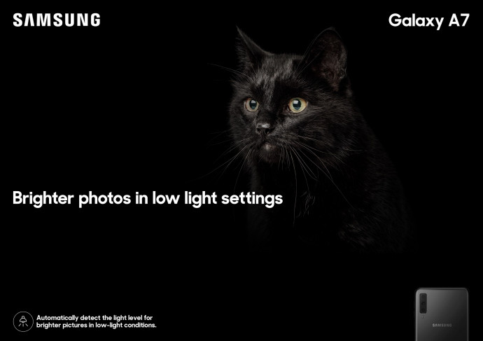 Galaxy A7 Feature: Cat