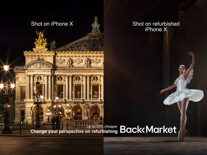 Back Market: Shot on Refurbished iPhone X, 2