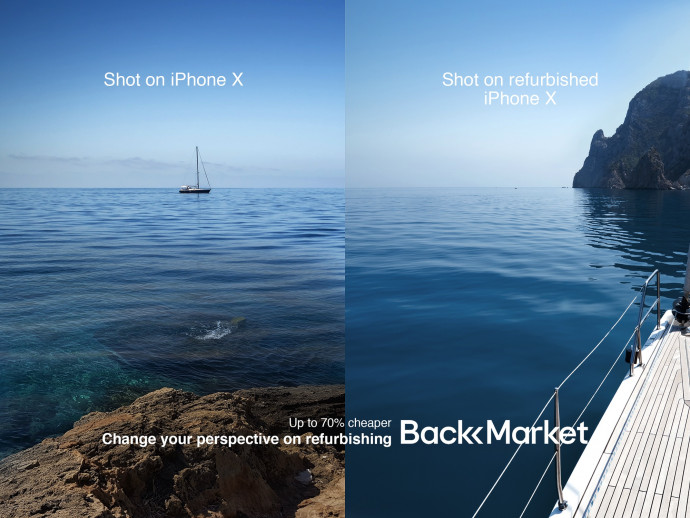 Back Market: Shot on Refurbished iPhone X, 3