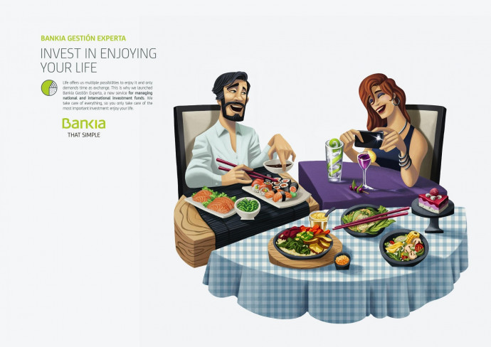 Bankia: Restaurant
