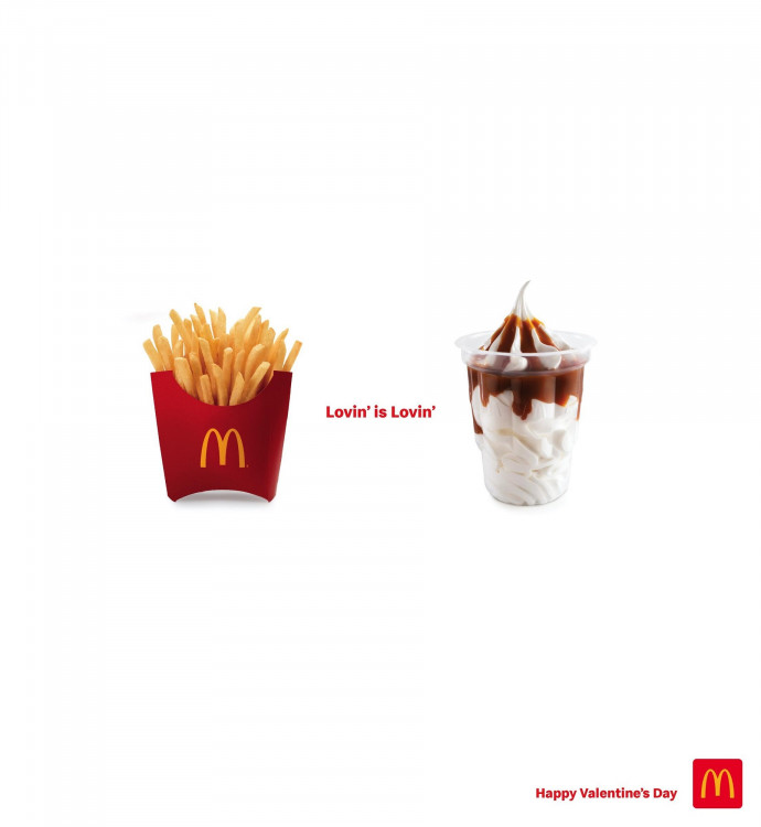 McDonald's: Lovin' is Lovin', 1