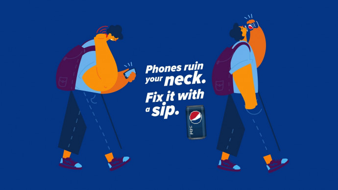 Pepsi: Fixes Your Neck
