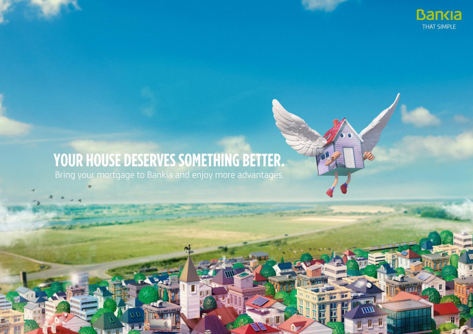 Bankia: Flying Houses, 1