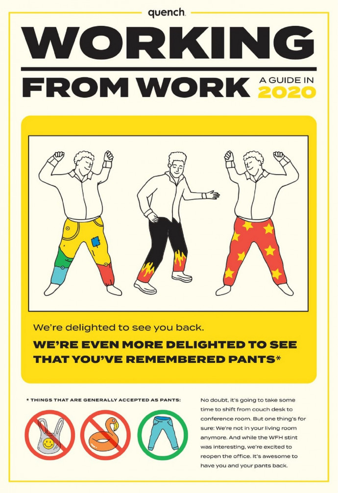 Pavone Marketing Group: Working from Work, Pants
