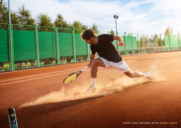 Rexona: Fresher With Every Move, Tennis