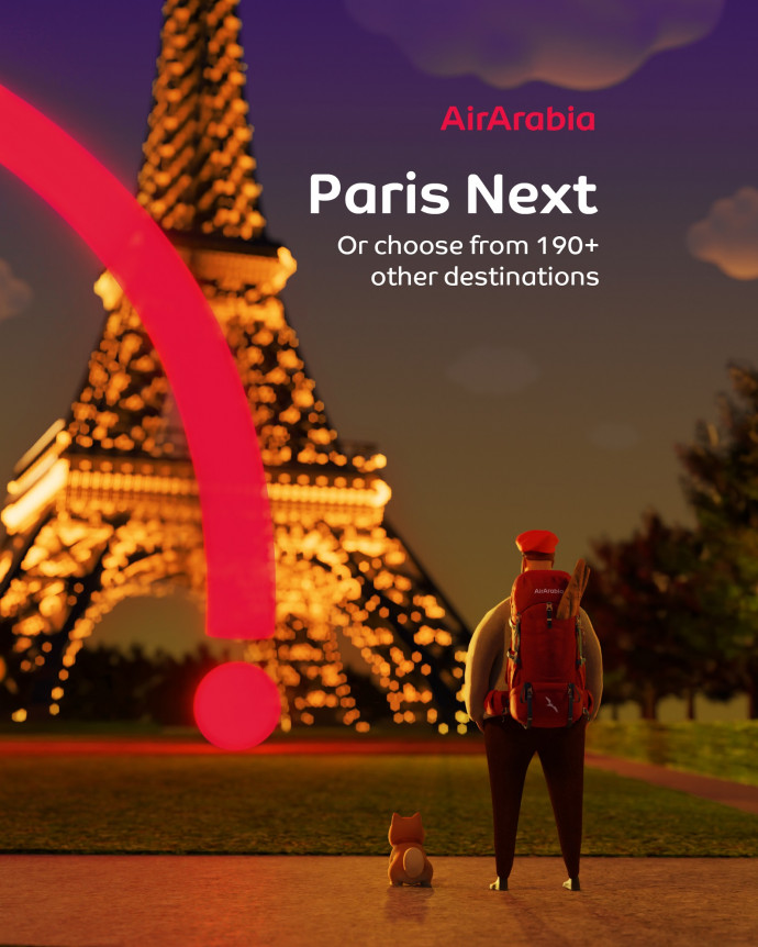 Air Arabia: Where Next? Paris