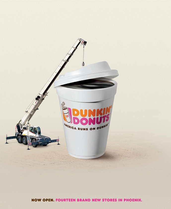 Dunkin' Donuts: Now open