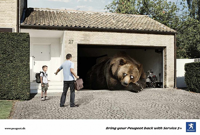 Peugeot: Hibernating Bear