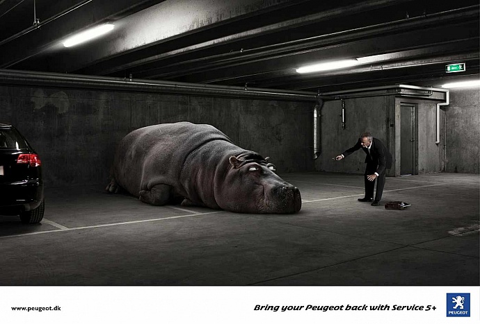 Peugeot: Lazy Hippo