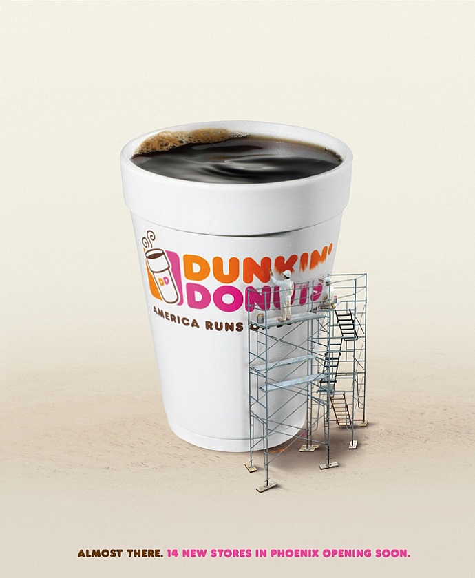 Dunkin' Donuts: Almost there