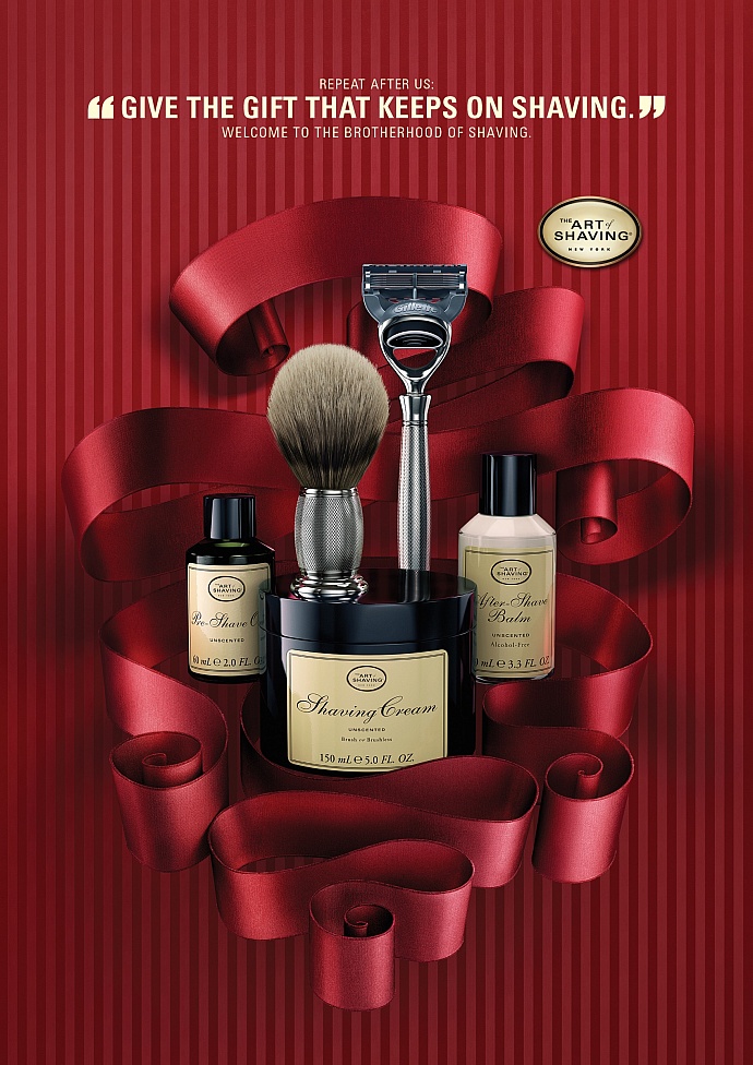 The Art of Shaving: Holiday Campaign, 4