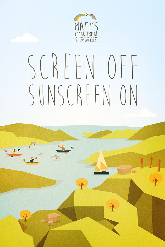 Mafi's Kayak Rental: Sunscreen