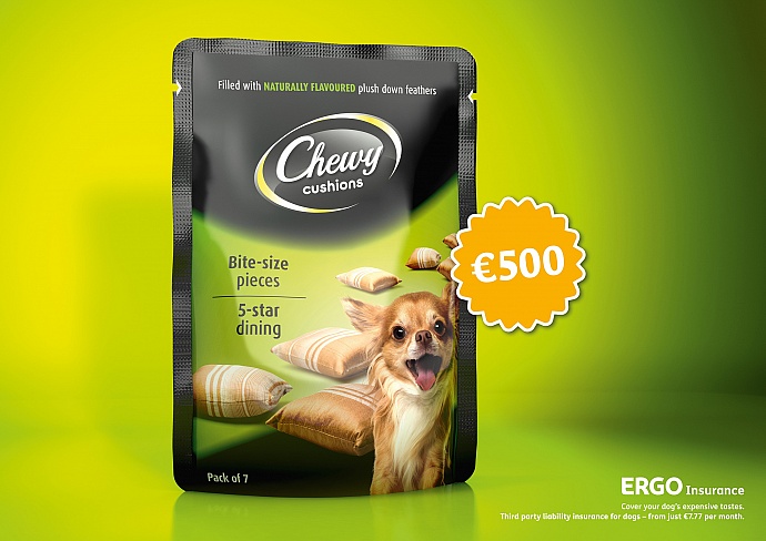 ERGO Insurance: Chewy Cushions