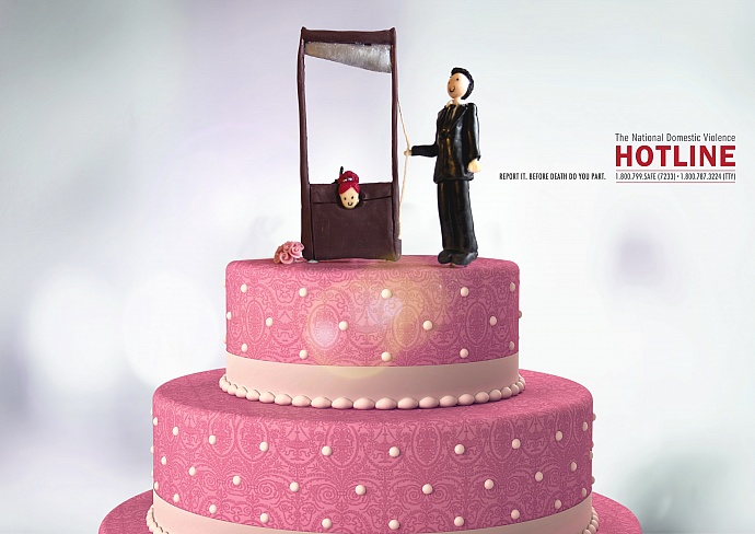 The National Domestic Violence Hotline: Wedding cake, 3