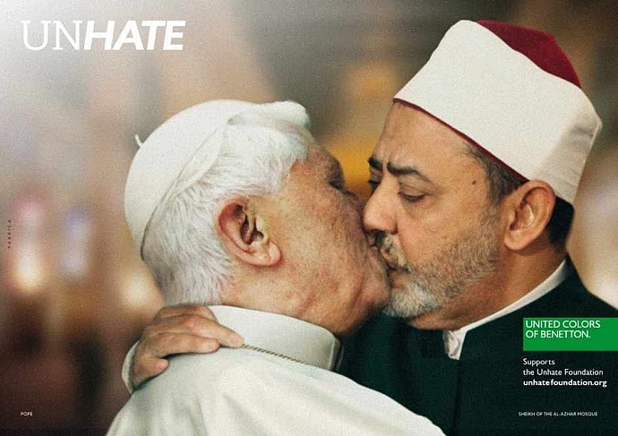 Benetton: Unhate, Vatican-Al Azhar