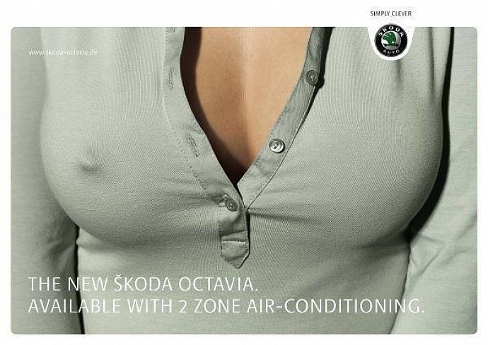 SKODA: With 2 zone air conditioning