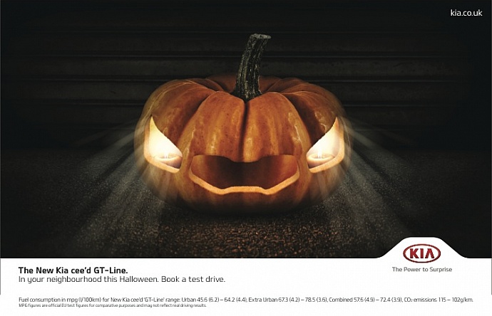 Kia Motors UK: Pumpkin cee'd