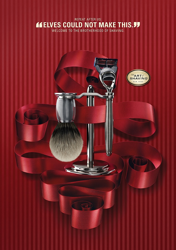 The Art of Shaving: Holiday Campaign, 3