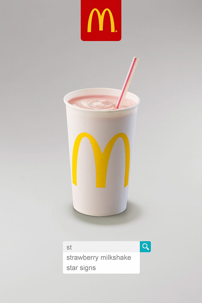 McDonald's: Strawberry Milkshake