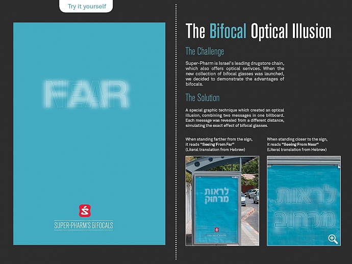 Super-Pharm: The Bifocal Optical Illusion