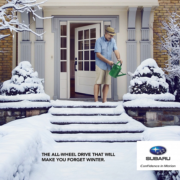 Quebec Subaru Dealers' Association: Forget winter, 3