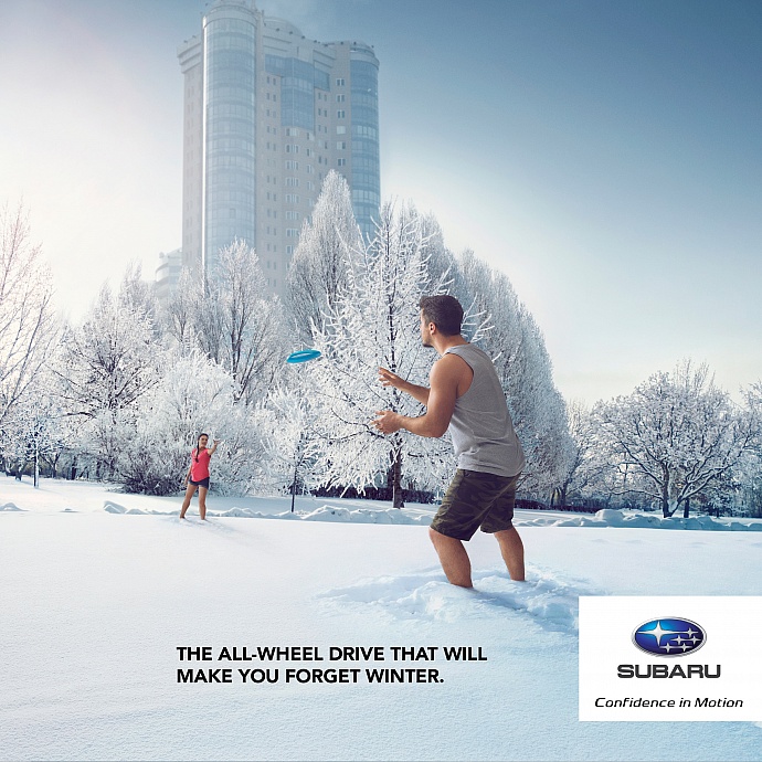 Quebec Subaru Dealers' Association: Forget winter, 1