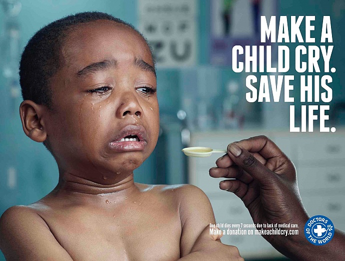Doctors of the World: Make a child cry, 3