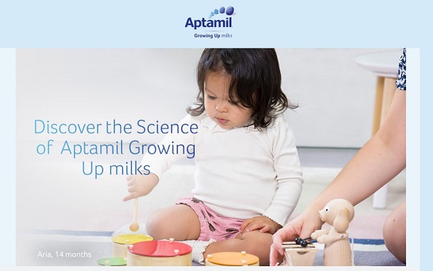 Aptamil Growing Up milks launches new campaign to inspire parents