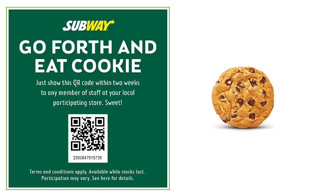 McCann London creates digital SUBWAY® brand campaign to turn annoying cookie notifications into real cookies