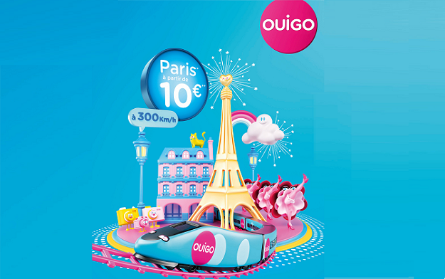 Ouigo reveals its new look created by Rosapark