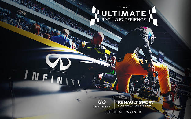TMW Unlimited launches promotion for INFINITI to celebrate its partnership with the Renault Sport Formula One™ Team
