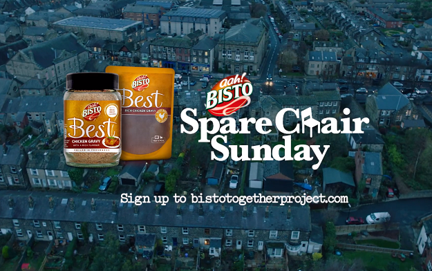 McCann London revives Bisto's "Spare Chair Sunday"