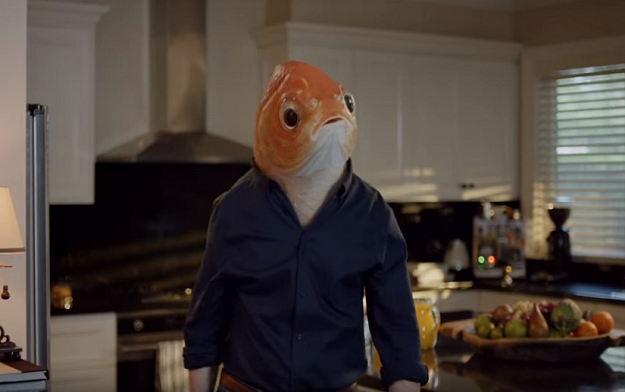 Fish-Headed Man Launches Pay ID's Inaugural Campaign