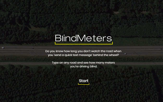 Ad of the Day | New road safety campaign uses Google Maps to illustrate how many meters you miss when you text and drive