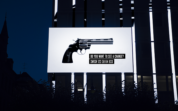 Ad of the Day | Non-Violence puts a 10 meter gun in central Stockholm