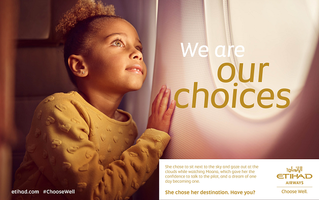 BBD Perfect Storm develops new "Choose Well" brand platform for Etihad Airways