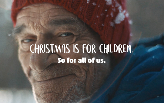 "Christmas Is For Children. So For All Of Us"  German Supermarket PENNY Encourage People To Rediscover Their Inner Child 