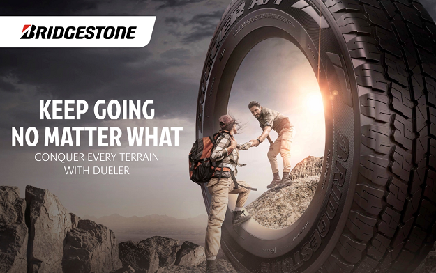 Keep Going No Matter What Is The Mantra of New Bridgestone MEA Campaign from Serviceplan Middle East