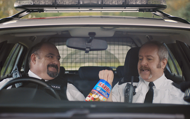 Traffic Police Liven up a Dull Shift with a Bag of Starmix in the Latest Haribo Film by Quiet Storm 
