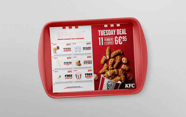 KFC France Offers Unusual Coupons to Promote Tuesday Offer, with Help of Sid Lee