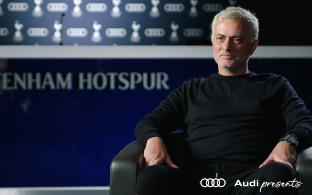 Audi and Tottenham Hotspur Fans Are Given Exclusive Access into the Mind of Jose Mourinho
