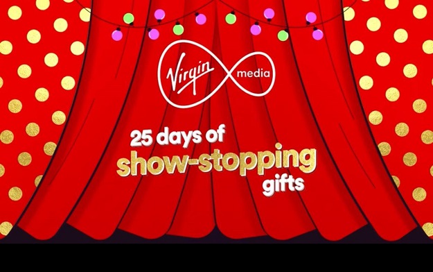  Virgin Media Presents  "25 Days of Show-Stopping Giveaways"