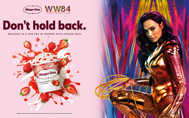 Haagen-Dazs and Wonder Woman 1984 Team Up with an Empowering Call to Arms