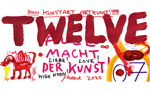 Iconic German Contemporary Artist Jonathan Meese Creates Artwork for New issue of TWELVE magazine