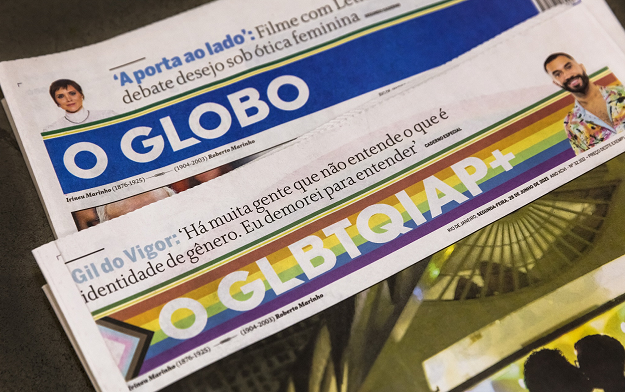 O Globo Changes its Logo & Brings an Exclusive Edition to Celebrate International Day of Pride