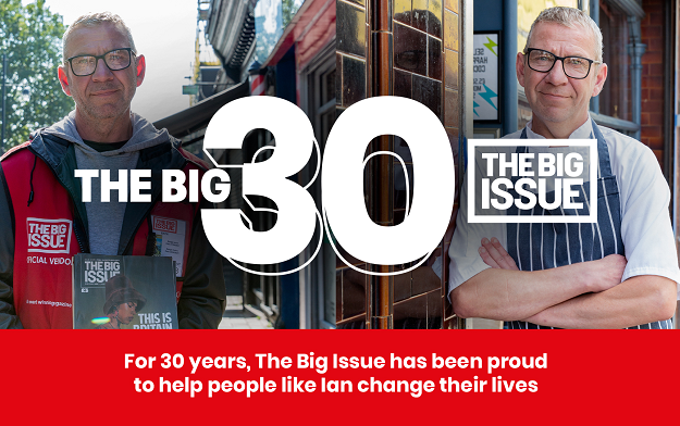 The Big Issue Marks Its 30th Birthday with a Special Vendor Takeover Edition of The Magazine 